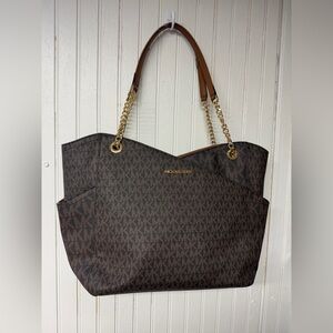 Michael Kors Monogram Shoulder Bag